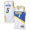 Maillot Basket Homme Indiana Pacers Jarace Walker 2025-26 Nike City Edition Blanc Swingman